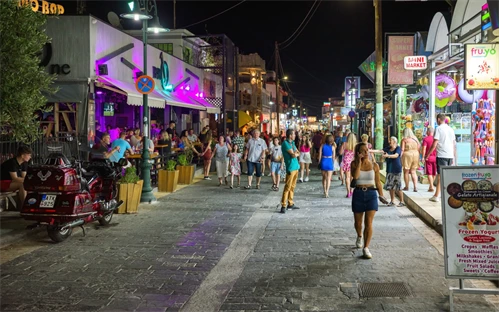 Rodos - Faliraki, nočno življenje