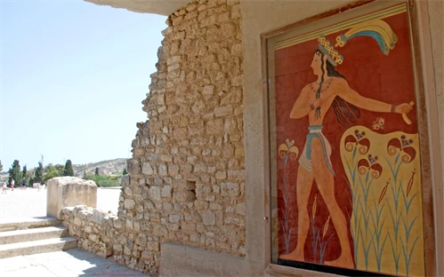 Palača Knossos - arheološko najdišče Heraklion na Kreti