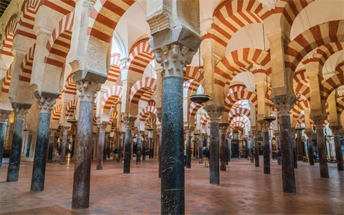 Notranjost Katedrale Mezquita
