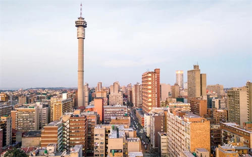 Panorama mesta Johannesburg