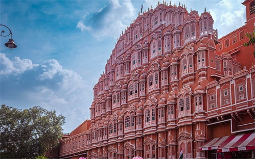 Palača Hawa Mahal v Jaipurju