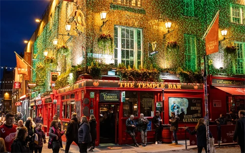 Živhana pivnica v Dublinu