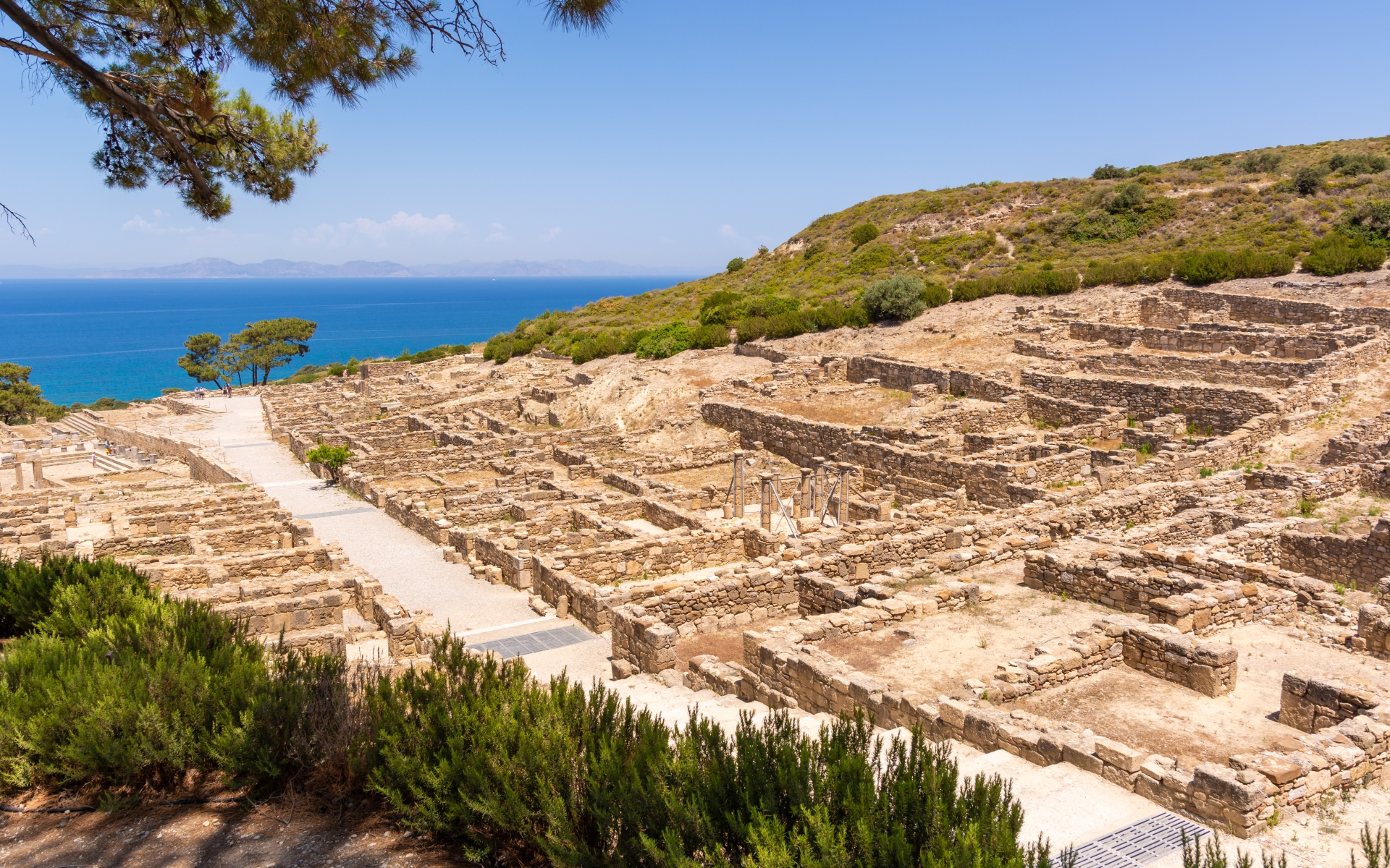 Arheološko najdišče v kraju Kamiros