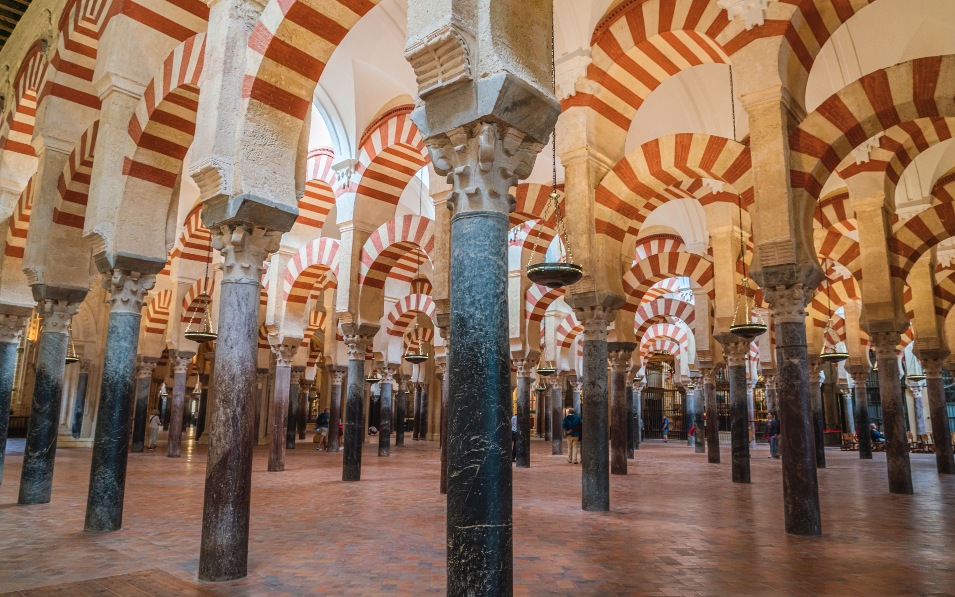 Notranjost Katedrale Mezquita
