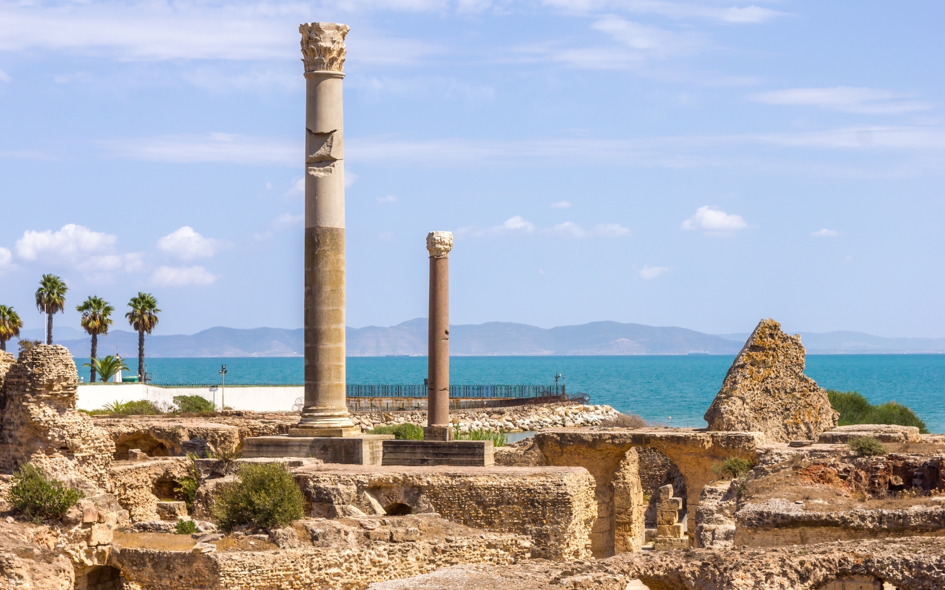 Ruševine antičnega glavnega mesta Kartažanov