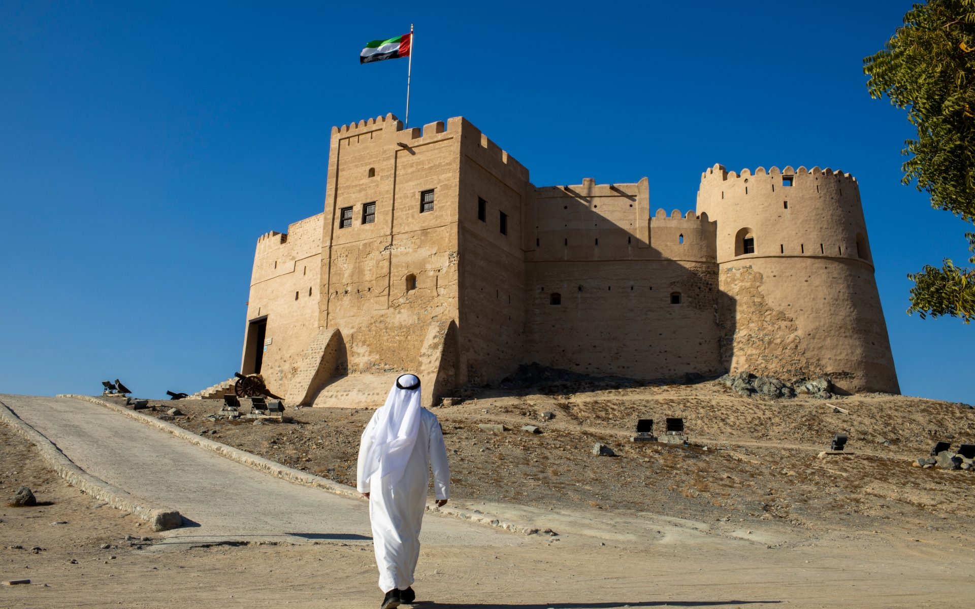 Fujairah, ena izmed mnogih trdnjav v tem emiratu