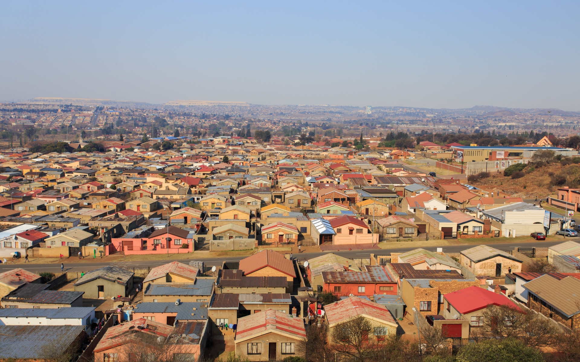 Soseska Soweto kjer se je začel boj za enakopravnost v Južni Afriki