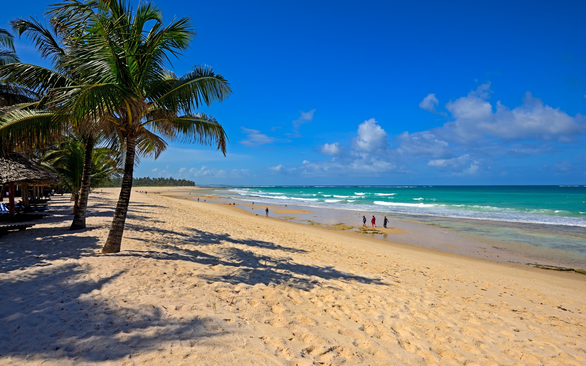 Plaža Diani Beach v Keniji