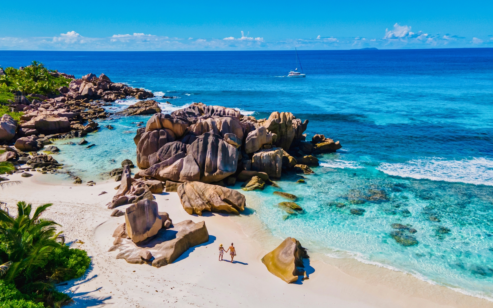 Najbolj znana plaža na Sejšelih - La Digue