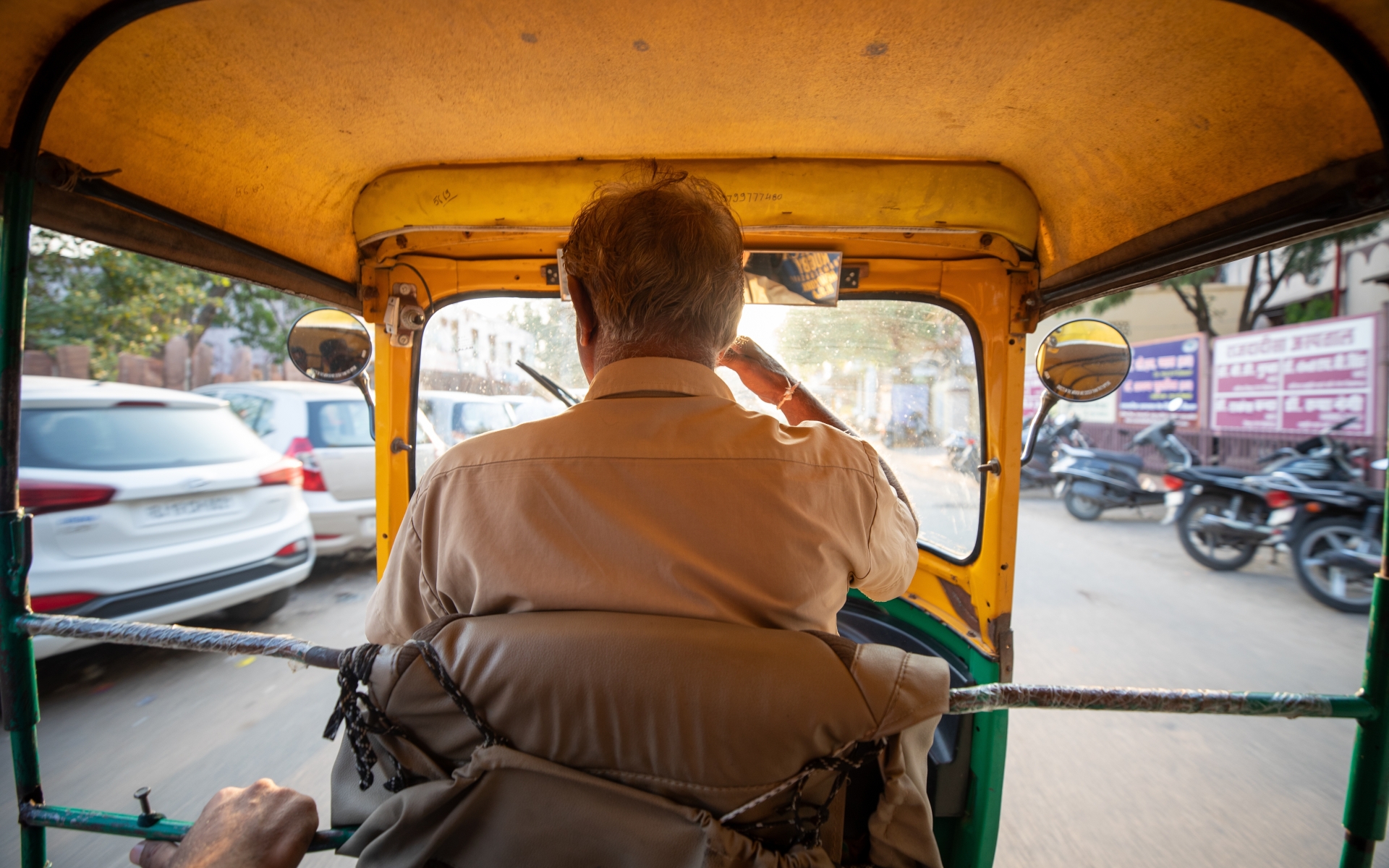 Rikša v delhiju