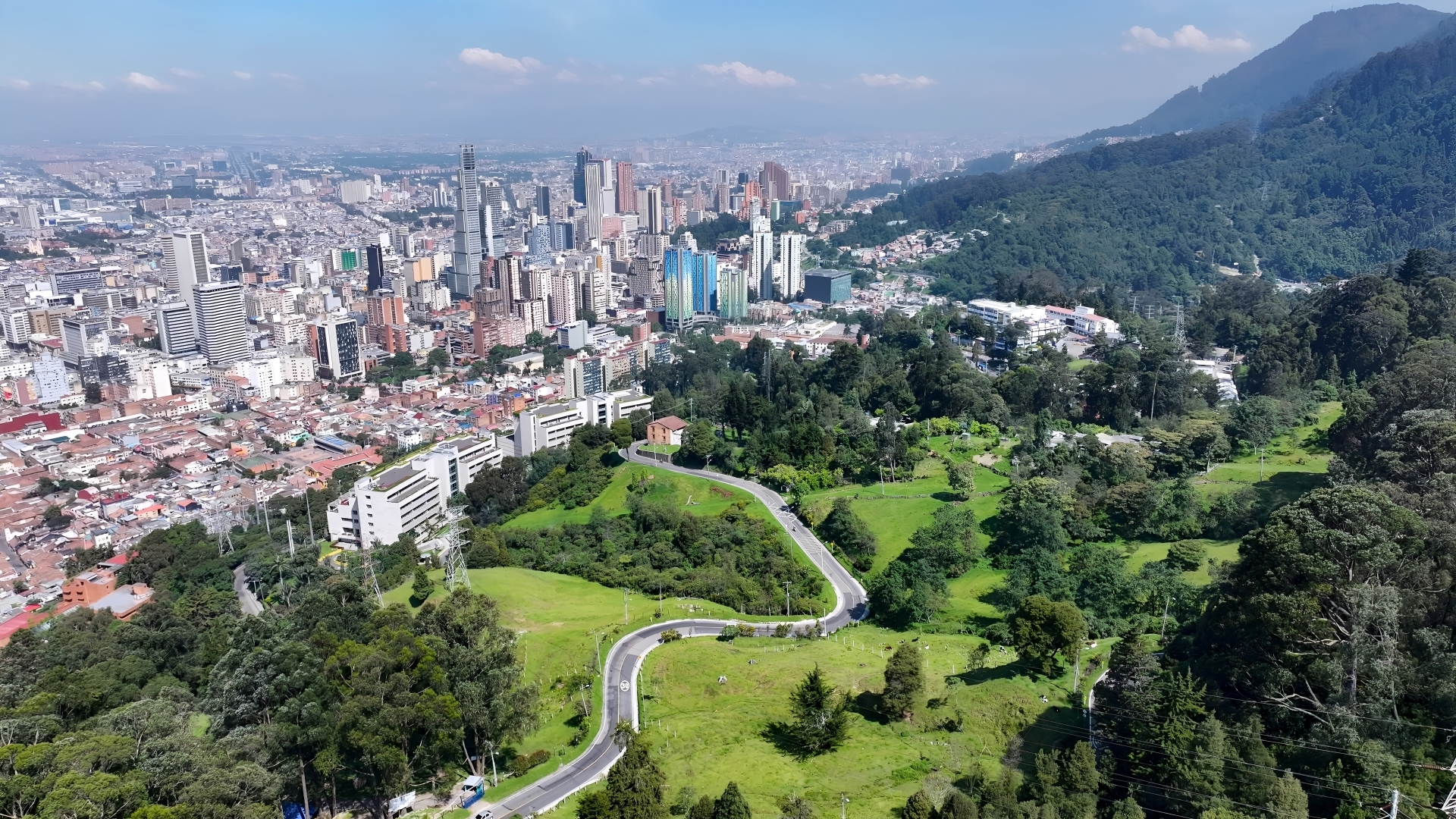 Prestolnica Kolumbije - Bogota