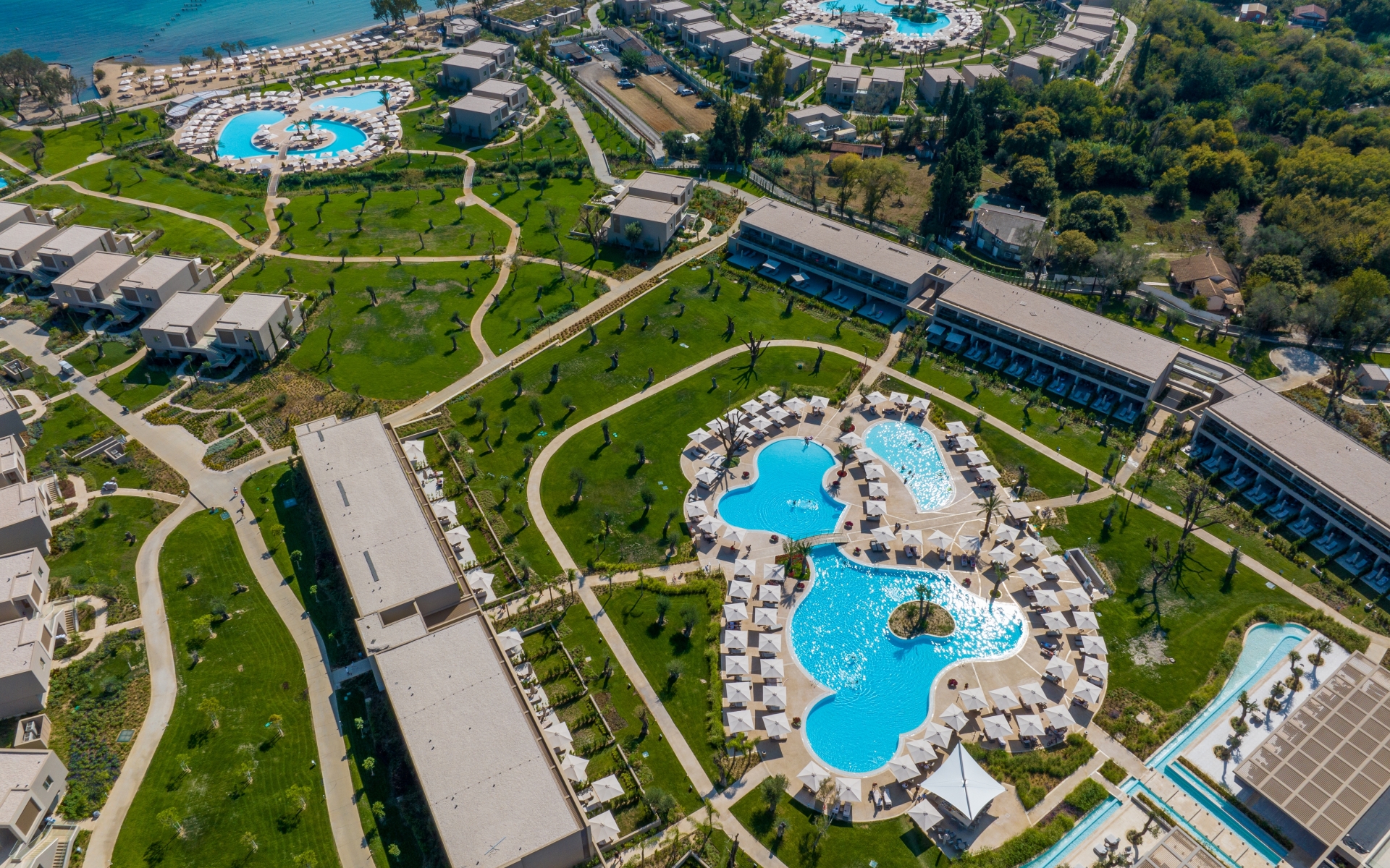 Krf - letovišče Dassia