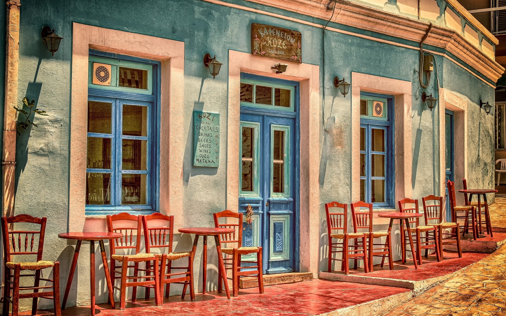 Taverne v Amopiju