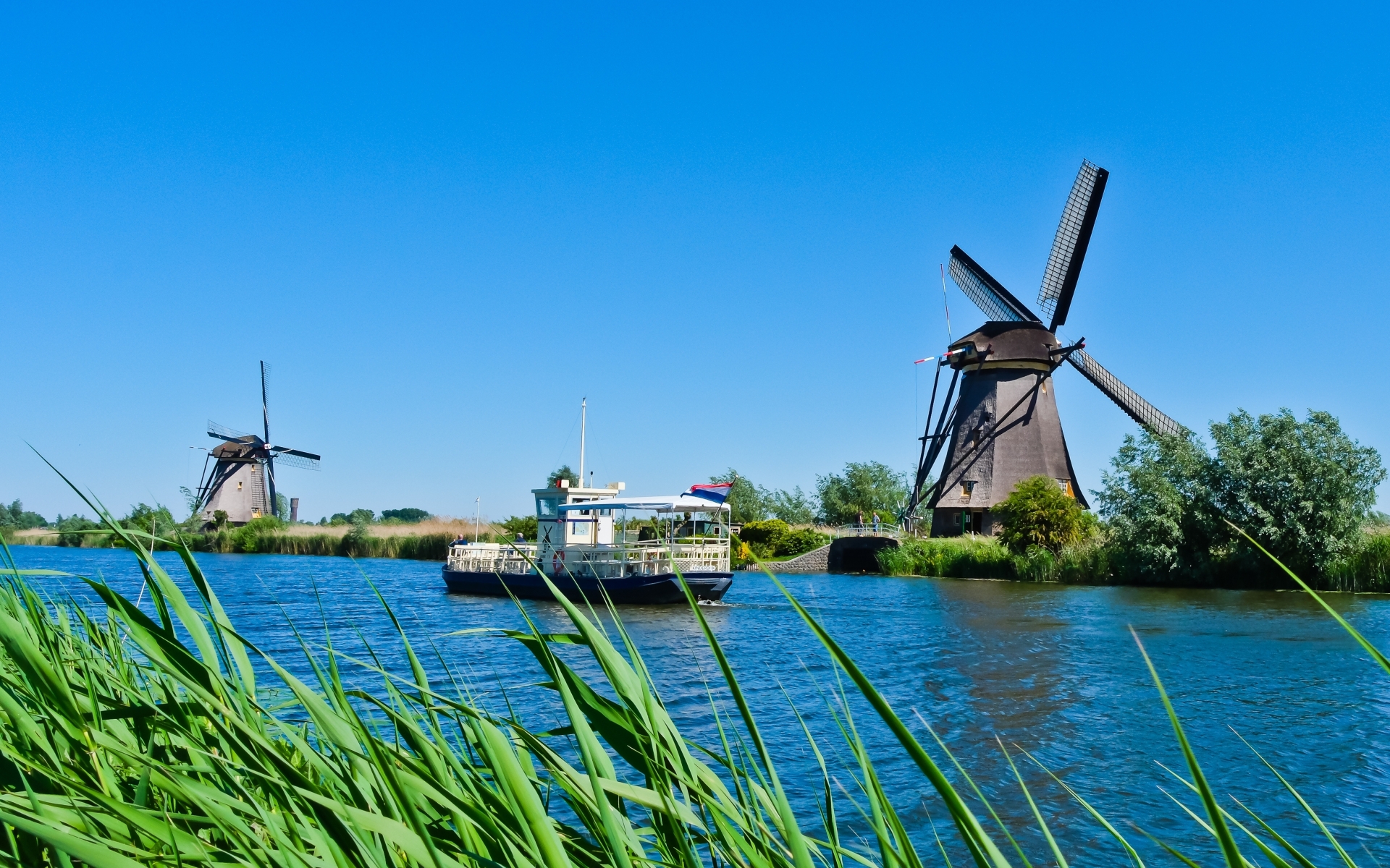 Mlini na veter v muzeju na prostem, Zaanse Schans