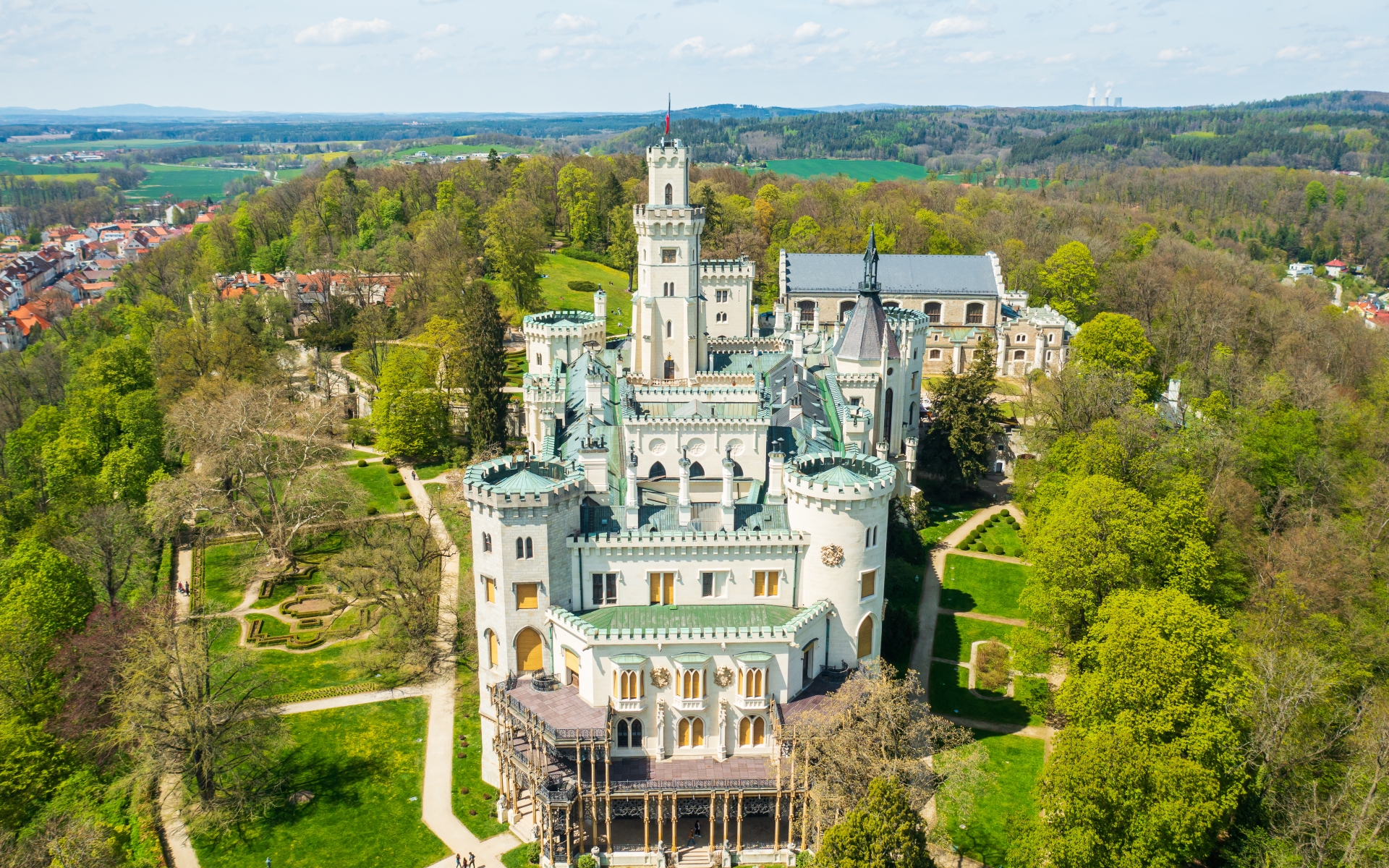Češke Budejovice - grad Hluboka