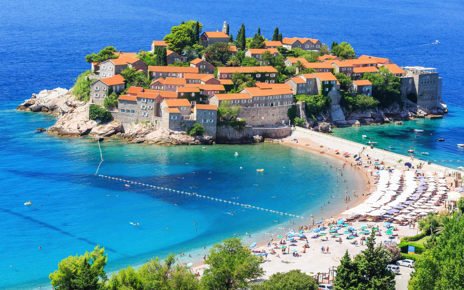 Polotok Sveti Stefan